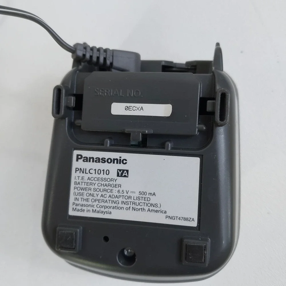 Panasonic PNLC1010 YA Charging Cradle Dock‎ Phone Base with Power Adapter